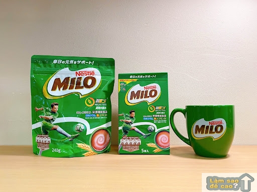 Milo là một trong những sữa tăng chiều cao nổi bật