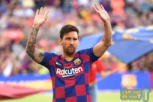 Chiều cao của Messi chính xác là bao nhiêu? 9