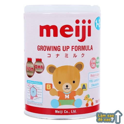 Sữa tăng chiều cao Meiji Growing Up Formula