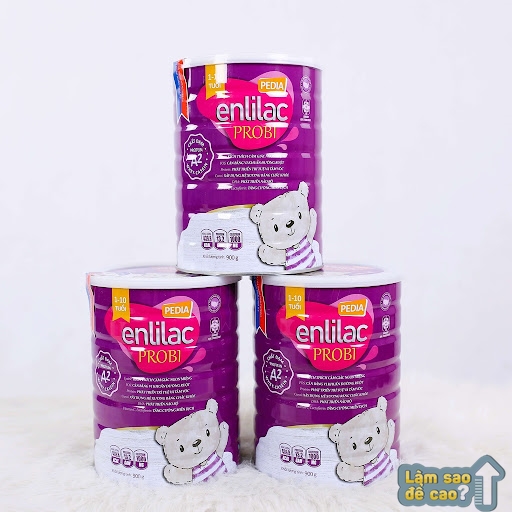 Sữa Enlilac Probi Protein A2 Pedia - Sữa phát triển trí não và chiều cao cho bé