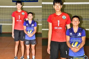 Sở hữu chiều cao 2.10m, Nguyễn Duy Khánh là vận động viên bóng chuyền cao nhất Việt Nam hiện nay.