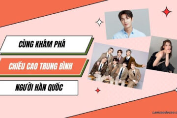 Chiều cao trung bình của người Hàn Quốc