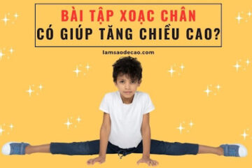 Bài tập xoạc chân có giúp tăng chiều cao
